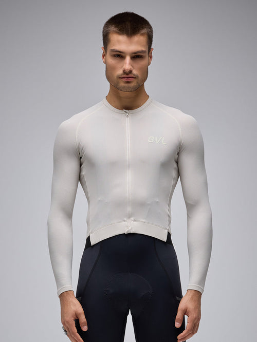 MODERN CLASSIC WAFFLE LS JERSEY - MOON