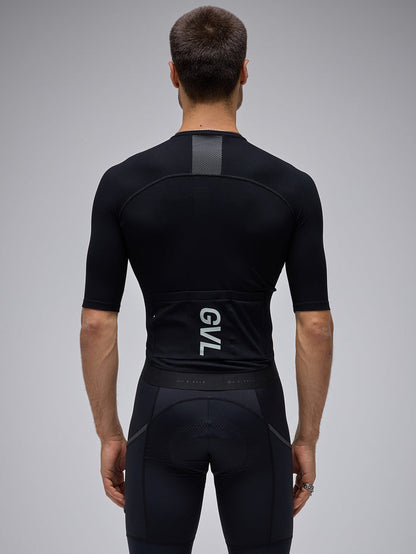 MODERN CLASSIC WAFFLE SS JERSEY - BLACK