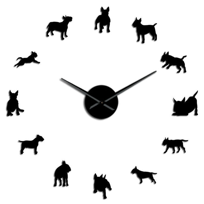 modern DIY wall clock large decorative wall clock above modern couch