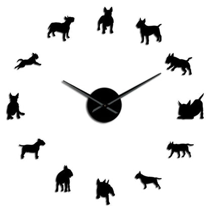 modern DIY wall clock large decorative wall clock above modern couch
