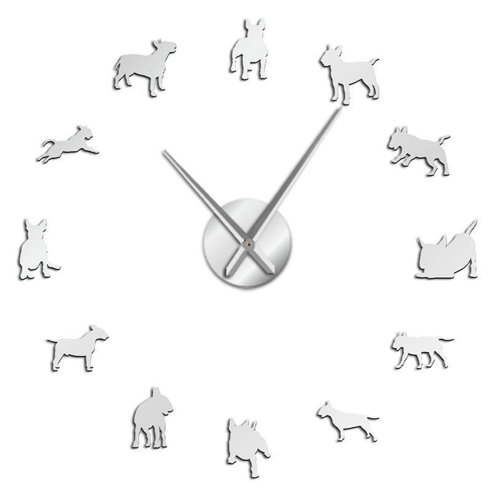 modern DIY wall clock minimalist wall decoration for bedroom interior