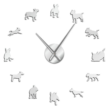 modern DIY wall clock minimalist wall decoration for bedroom interior