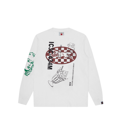 Multi Graphic LS T-Shirt