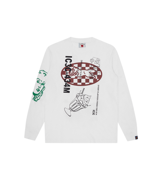 Multi Graphic LS T-Shirt