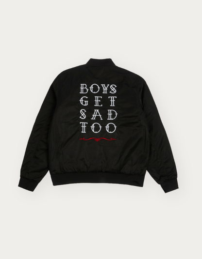 NEON SIGN VARSITY JACKET