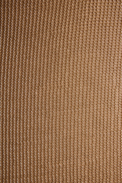 Detail shot of the Nerina Gold Lurex Mini Dress highlighting the design elements.