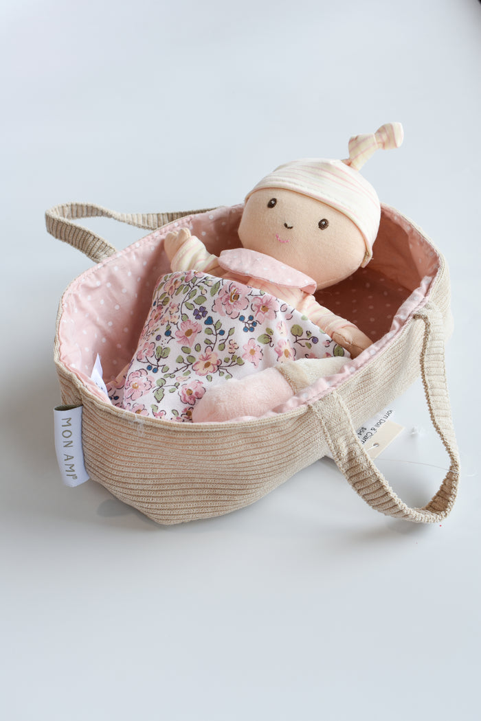 Newborn Doll & Carrier Set-Mon Ami
