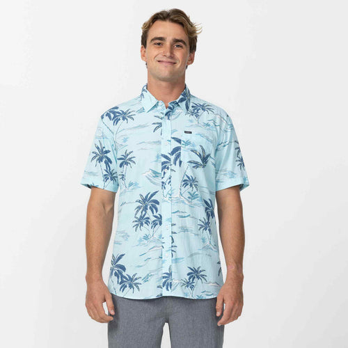 Oasis Eco Standard Short Sleeve Shirt - Sky Blue