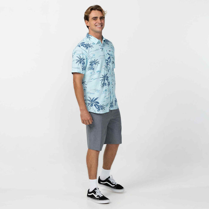 Oasis Eco Standard Short Sleeve Shirt - Sky Blue