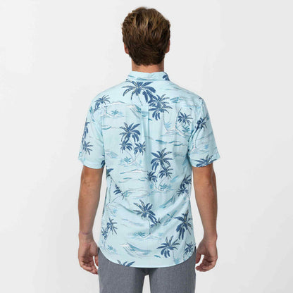 Oasis Eco Standard Short Sleeve Shirt - Sky Blue