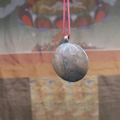 Old Longevity Melong 1.57" - Tibetan Buddhist art, view 8