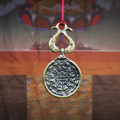 Old Melong 1.8" - Tibetan Buddhist art, view 8