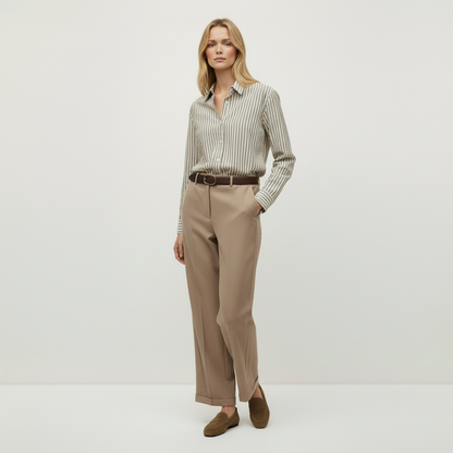 Olina Shirt (Beige)