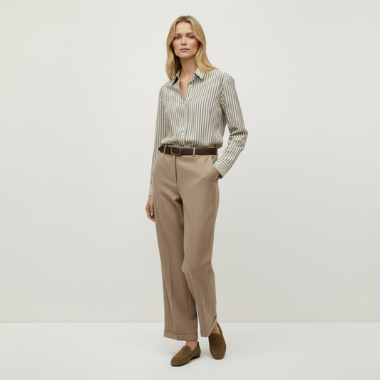 Olina Shirt (Beige)