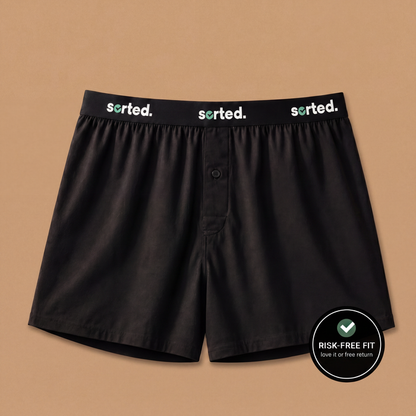 Organic Cotton Boxers - Navy Blazer