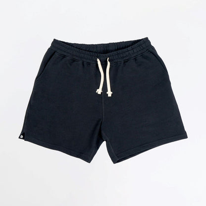 Organic Cotton Midweight Shorts - Heather Grey