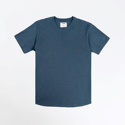Organic Cotton Midweight T-Shirt Curved Hem - Desert Sage