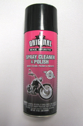 Original Bike Spirits Cleaner and Polish 14oz: Bike Spirits Spray Cleaner &amp; Polish 14oz