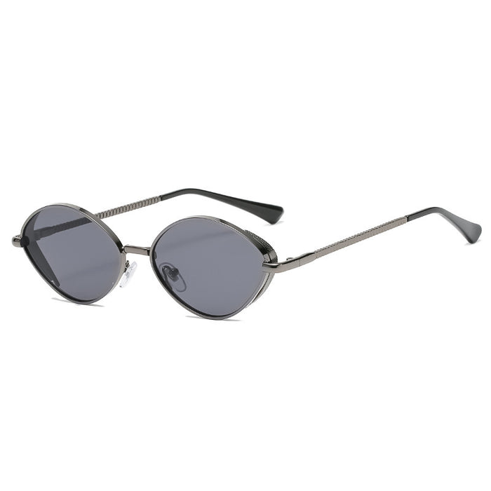 Oval Women’s Sunglasses – Diamond Thread Leg