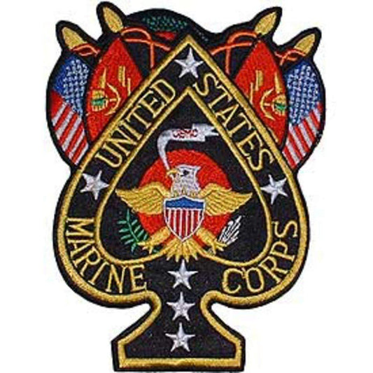 Patch USMC These Colors Small: EagleEmblems PM7086 Patch-USMC,These Colors (5