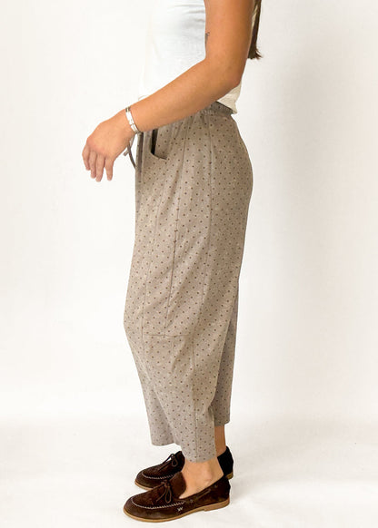 Patty Polka Dot Barrel Pants