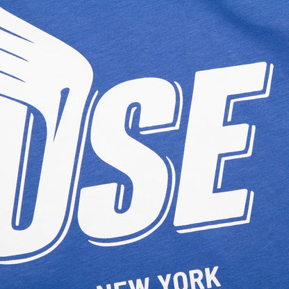 Peak House Back Print - Tshirt - Blue