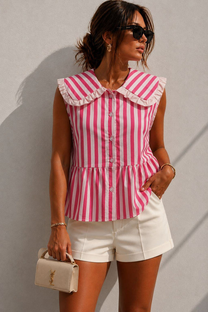 Pearl Top (Fuchsia)