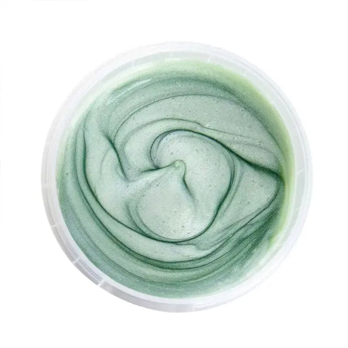 Peinture au doigt pailletée bio et vegan Neogrün – Jade