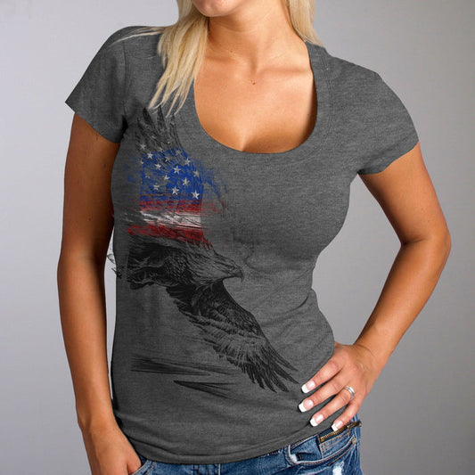 Pencil Eagle Short Sleeve: Features:

100% cotton
Full Length T-Shirt
Screen Printed on Front Side Only
Perfect Shirt to Wear