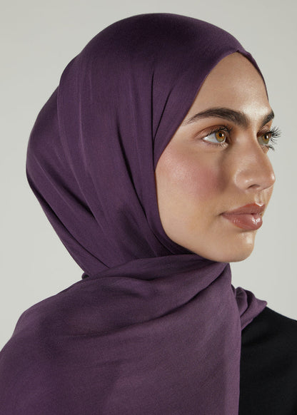 Perfect Plum Premium Modal Hijab