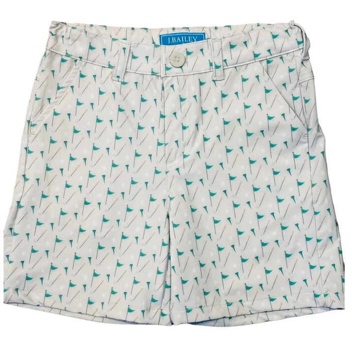 Performance Short, Printed Golf