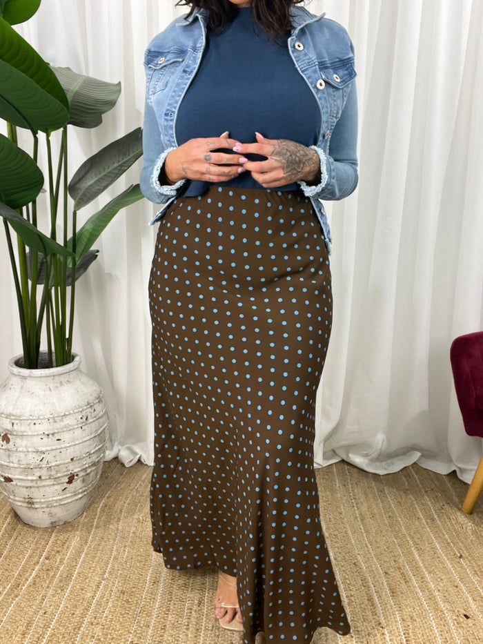 Pia Polka Dot Skirt