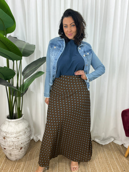 Pia Polka Dot Skirt