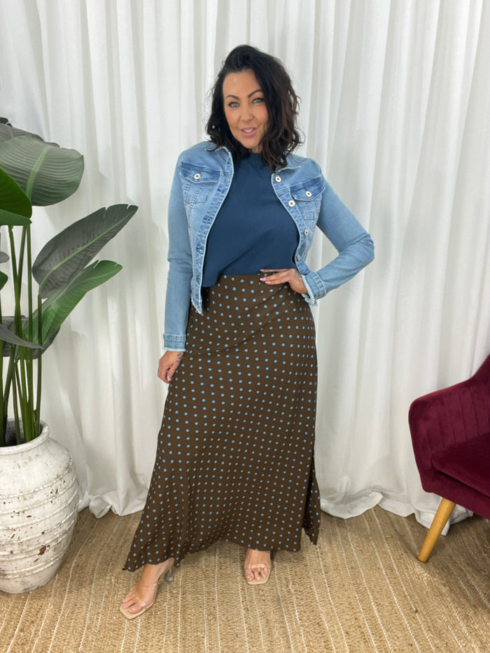 Pia Polka Dot Skirt