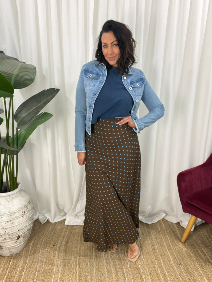 Pia Polka Dot Skirt