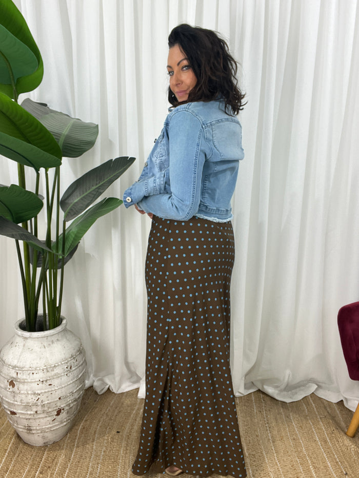 Pia Polka Dot Skirt