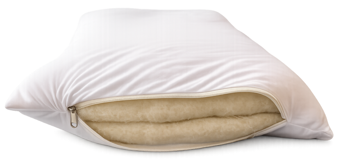 Pillow Organic Wool - Classic Calm -  4  Layer - Mojopanda Organic  Store