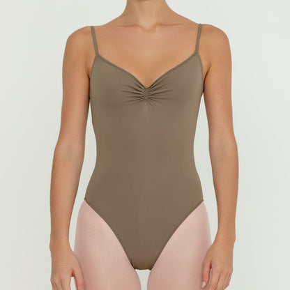 Pinch Leotard CAPPUCCINO