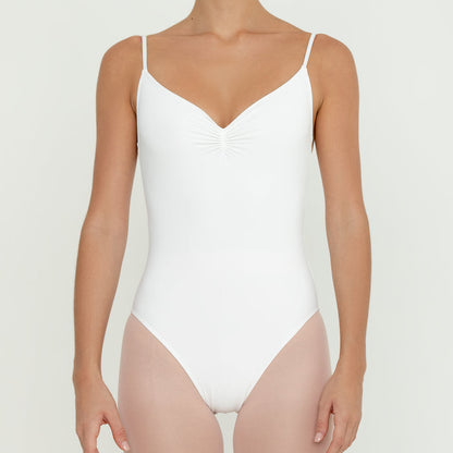 Pinch Leotard WHITE