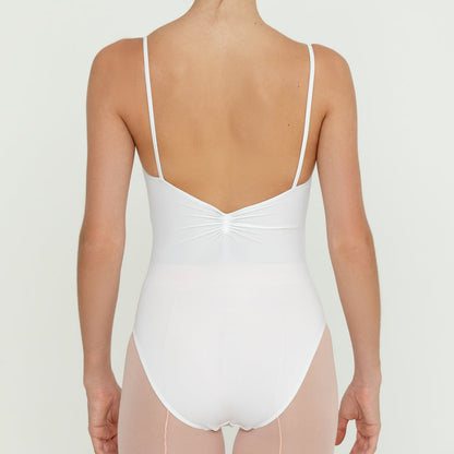 Pinch Leotard WHITE