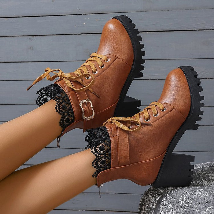 Plus Size Short Boots – Low Tube Design, Easy On–Off