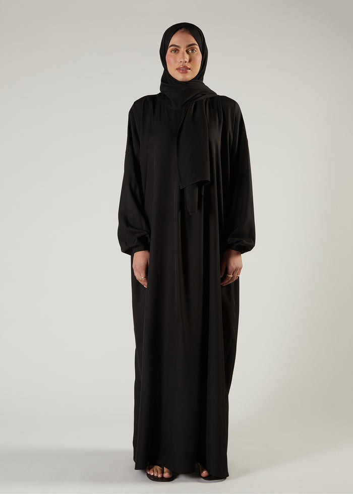 Prayer Abaya Black