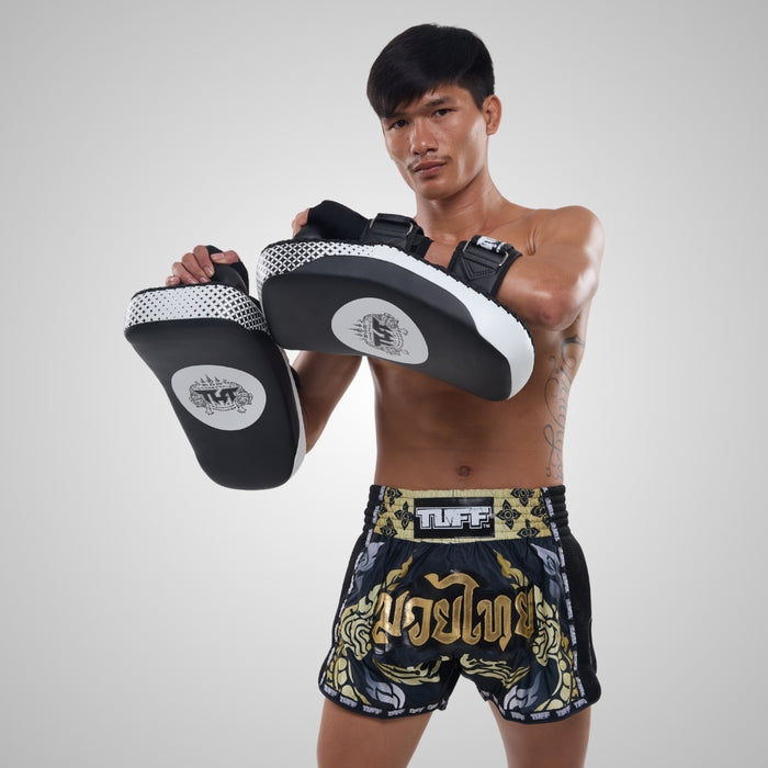 [Pre-Order] TUFF Muay Thai Kick Pads Black