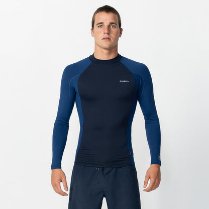 Psycho UV Long Sleeve Rash Vest - Abyss