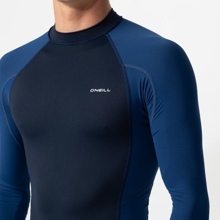 Psycho UV Long Sleeve Rash Vest - Abyss