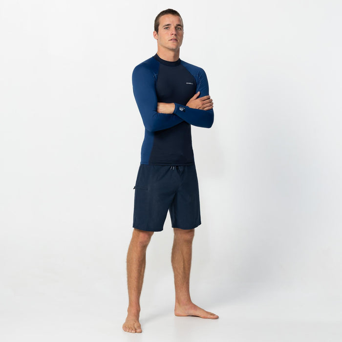 Psycho UV Long Sleeve Rash Vest - Abyss