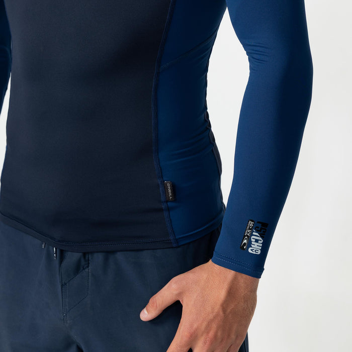 Psycho UV Long Sleeve Rash Vest - Abyss