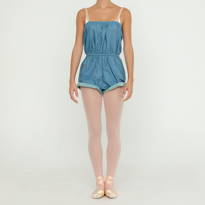Pull-on Micro Romper SLATE BLUE