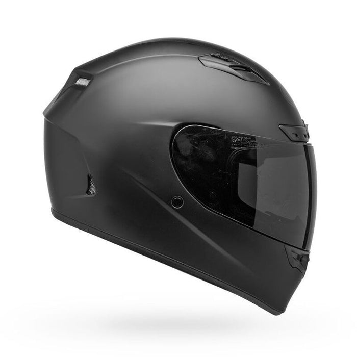 Qualifier DLX Helmet Blackout: Out of the shadows a dark figure appears … The Qualifier DLX Blackout is all business