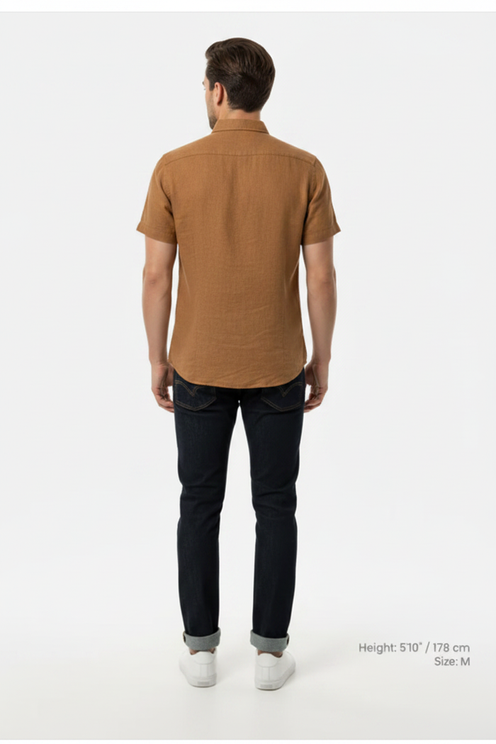 Quarn Brown Shirt – Back